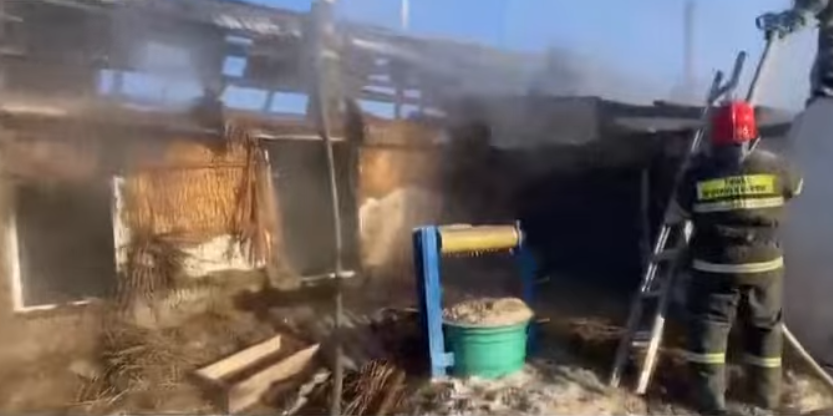Павлодар облысында жер үй өртеніп, екі бала қаза тапты